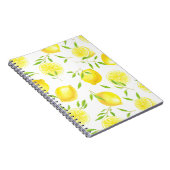 Carnet Citrons et feuilles (Côté Droit)