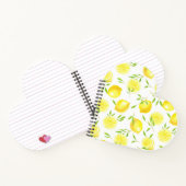 Carnet Citrons et feuilles (Intérieur)