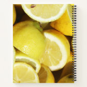 Carnet Citrons jaune (Dos)