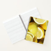 Carnet Citrons jaune (Intérieur)