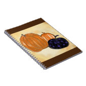 Carnet Citrouille (Côté Droit)