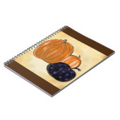 Carnet Citrouille (Côté gauche)