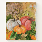 Carnet citrouille (Dos)