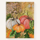 Carnet citrouille (Devant)