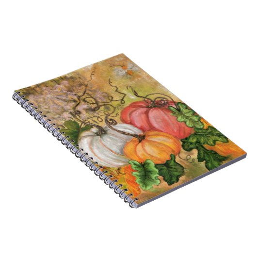 Carnet citrouille (Côté Droit)