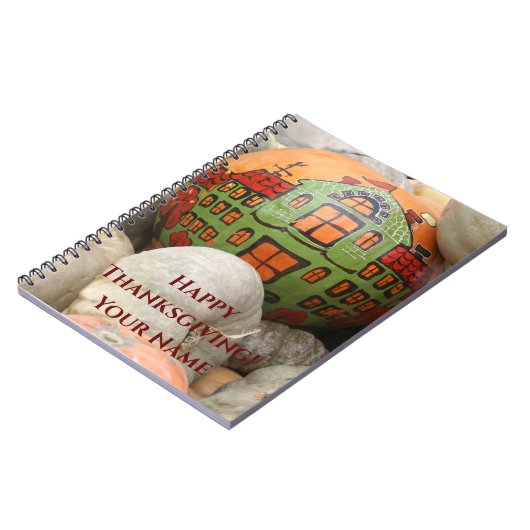 Carnet Citrouille (Côté gauche)