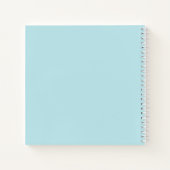 Carnet Citrouille bleu Baby Boy Douche Guest Book (Dos)