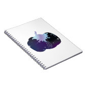 Carnet Citrouille bleu foncé (Côté Droit)