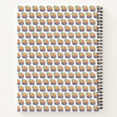 Carnet Citrouille Cupcake (Dos)
