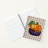 Carnet Citrouille Cupcake (Intérieur)