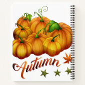 Carnet Citrouille d'automne (Dos)
