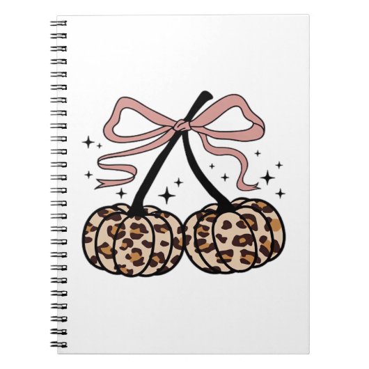 Carnet Citrouille d'automne, Cerises Citrouilles, Citroui (Devant)