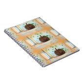 carnet citrouille d'automne colonial (Côté Droit)