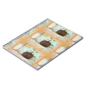 carnet citrouille d'automne colonial (Côté gauche)