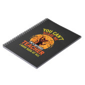 Carnet Citrouille de Halloween pour enseignant retraité D (Côté gauche)
