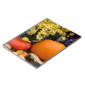Carnet citrouille décoratif d'automne coloré (Côté gauche)