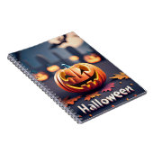 Carnet citrouille d'Halloween (Côté Droit)