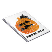 Carnet Citrouille d'Halloween (Côté Droit)