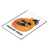 Carnet Citrouille d'Halloween (Côté gauche)