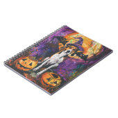 Carnet Citrouille d'Halloween américain Foxhound (Côté gauche)