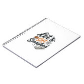 Carnet Citrouille d'Halloween Écrasons (Côté gauche)