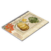 Carnet Citrouille d'hiver (Côté gauche)