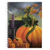 Carnet Citrouille Dragon Cauldron Halloween (Devant)