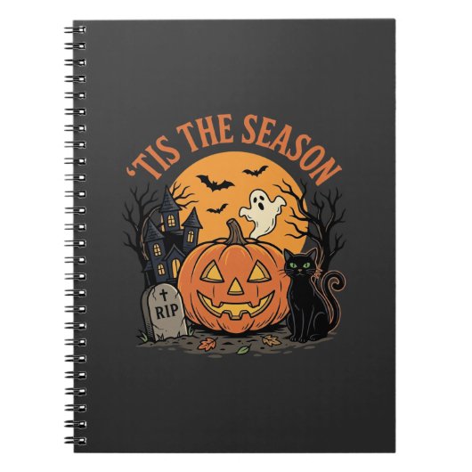 Carnet Citrouille drôle Halloween Pun Design2 (2)_1 (Devant)