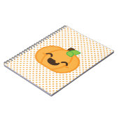 Carnet Citrouille Kawaii Jack-o'-lantern (Côté gauche)