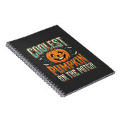Carnet Citrouille la plus cool sur le patch Design Hallow (Côté Droit)