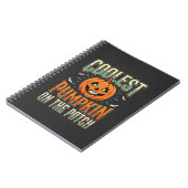 Carnet Citrouille la plus cool sur le patch Design Hallow (Côté gauche)