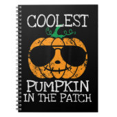 Carnet Citrouille le plus froid dans le Patch Halloween (Devant)