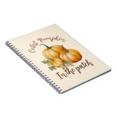 Carnet Citrouille le plus précis dans le patch (Côté Droit)