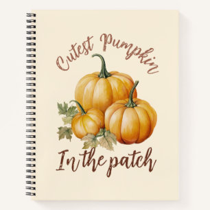 Carnet Citrouille le plus précis dans le patch