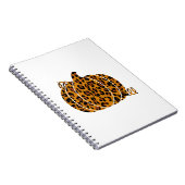 Carnet Citrouille léopard / saison automnale (Côté Droit)