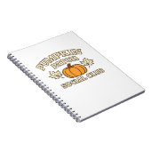 Carnet Citrouille Patch Social Club - Cosy Automne esthét (Côté Droit)