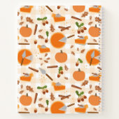 Carnet Citrouille Pie Automne Automne Thanksgiving Recett (Dos)