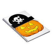 Carnet citrouille pirate (Côté Droit)