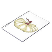 Carnet citrouille plat tan (Côté gauche)