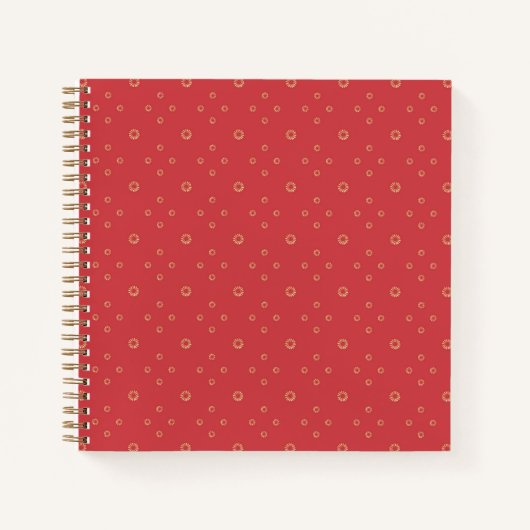 Carnet Citrouille | Soleil Zinnia Doré (Devant)
