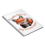 Carnet Citrouille Spice Est Ma Saison Favorite Automne Cl (Côté Droit)