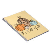Carnet Citrouille tendance d'automne | Citation “C'est l' (Côté Droit)