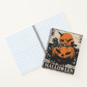 Carnet Citrouille vintage Jack-O’-Lantern | Halloween (Intérieur)