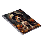 Carnet Citrouilles Beagle Halloween Épouvantables (Côté Droit)