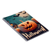 Carnet citrouilles d'Halloween (Côté Droit)