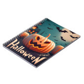 Carnet citrouilles d'Halloween (Côté gauche)