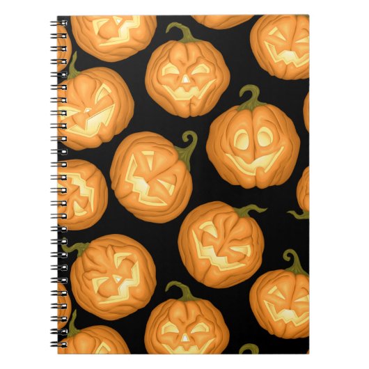 Carnet Citrouilles d'Halloween (Devant)