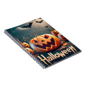 Carnet citrouilles d'Halloween (Côté Droit)