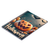 Carnet citrouilles d'Halloween (Côté gauche)