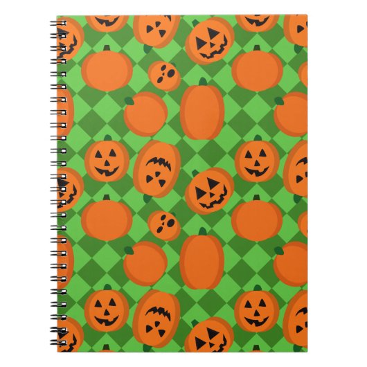 Carnet Citrouilles d'Halloween (Devant)